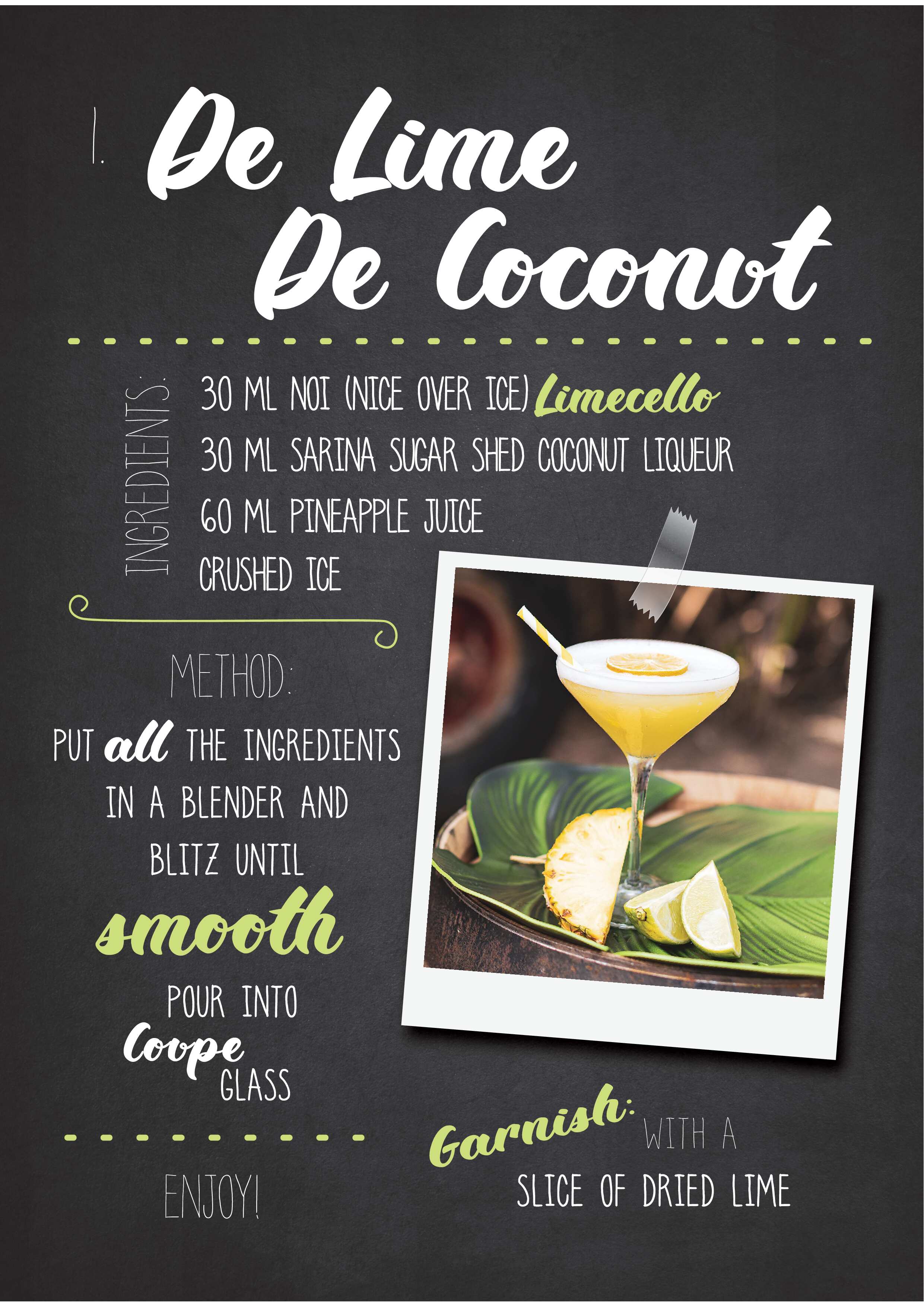 Sarina Sugar Shed Cocktail Recipe Book