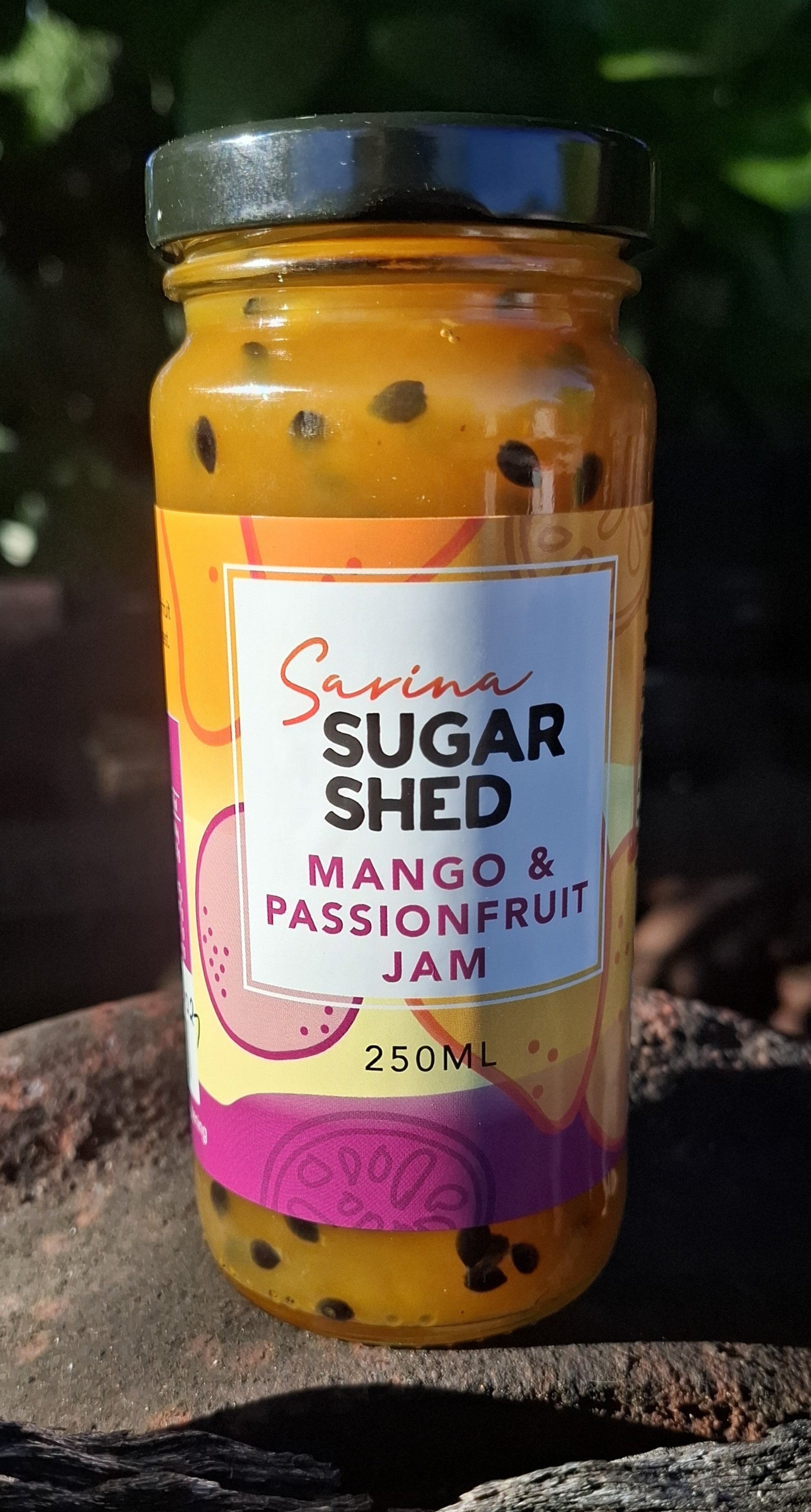 Sarina Sugar Shed **Limited Edition** Mango Passionfruit Jam 250gm