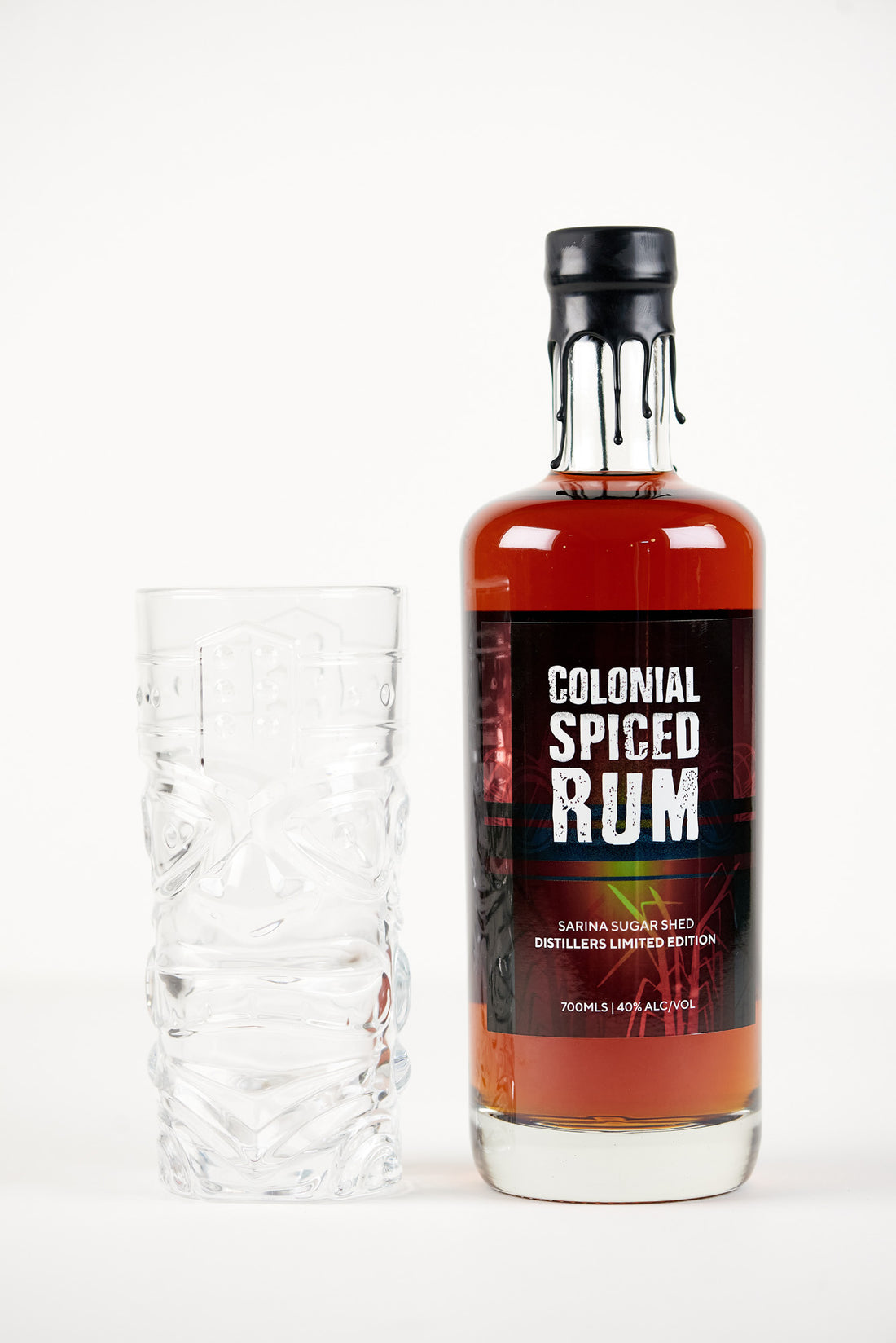 Tiki Glass Aku Aku 400ml (Clear Glass)