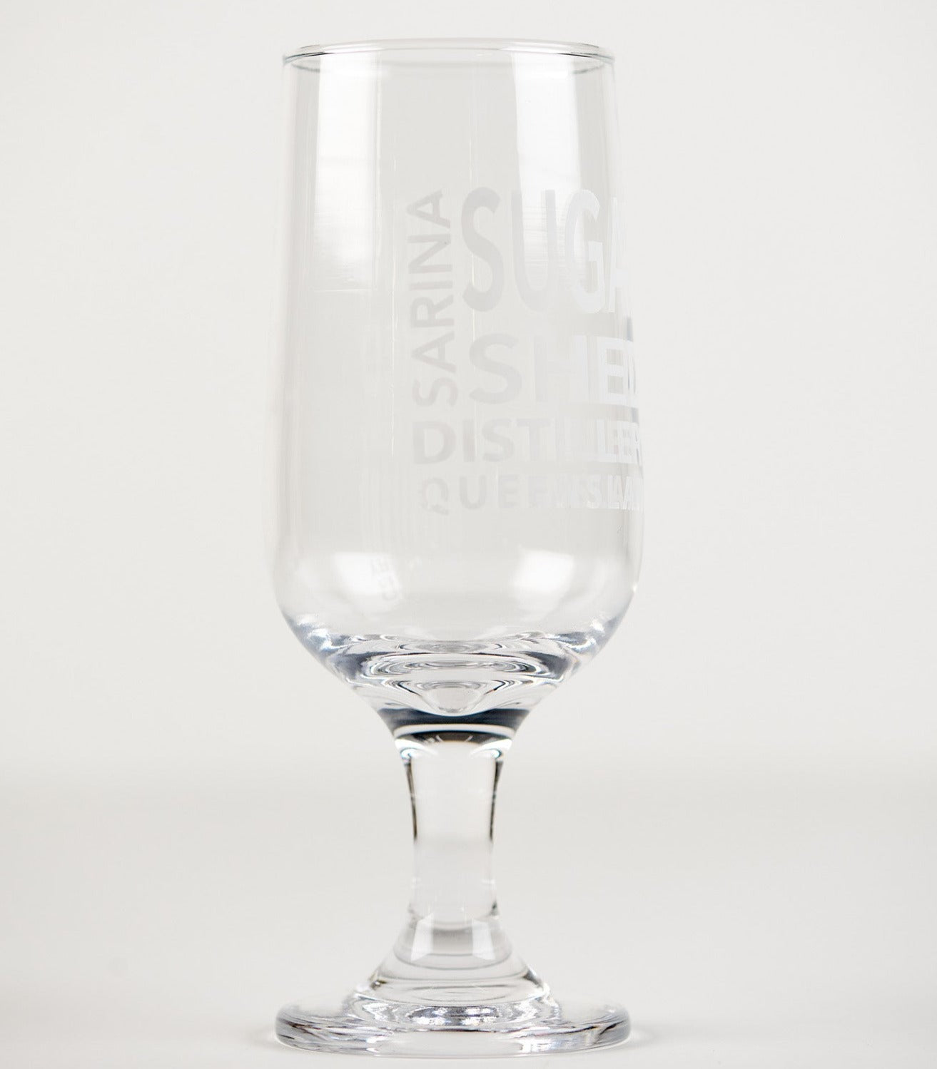 The Sarina Sugar Shed Wine Glass (Clear Glass)
