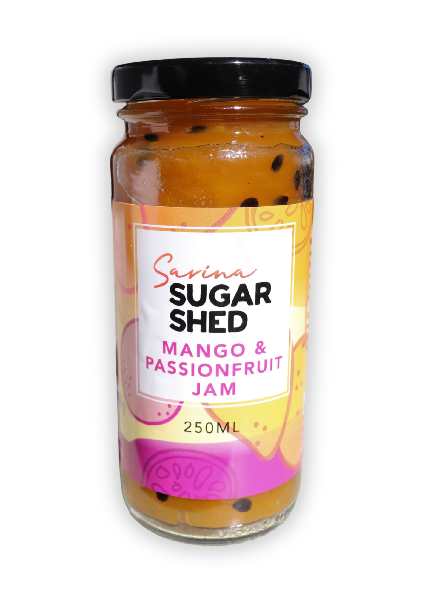Sarina Sugar Shed **Limited Edition** Mango Passionfruit Jam 250gm