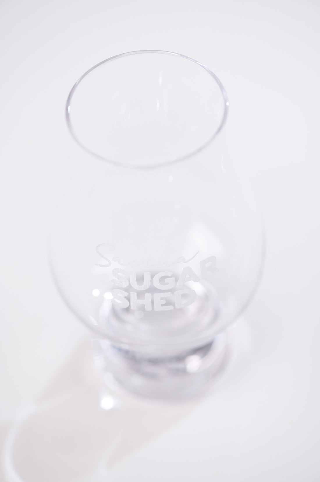 Sarina Sugar Shed Etched Glencairn Glass 190ml