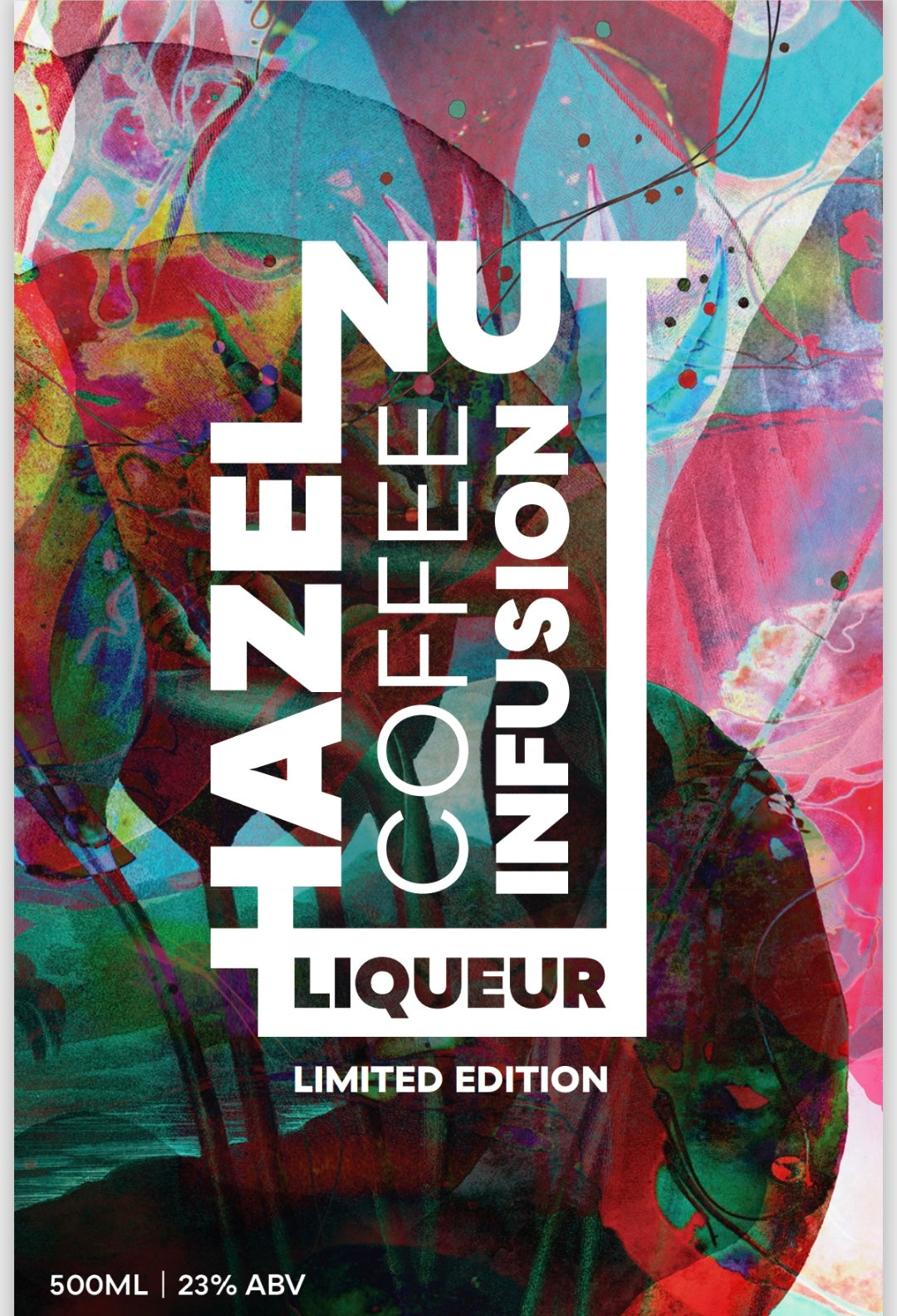 **Limited Release For Festival of Arts Mackay** Hazelnut Coffee Infusion Liqueur 500ml