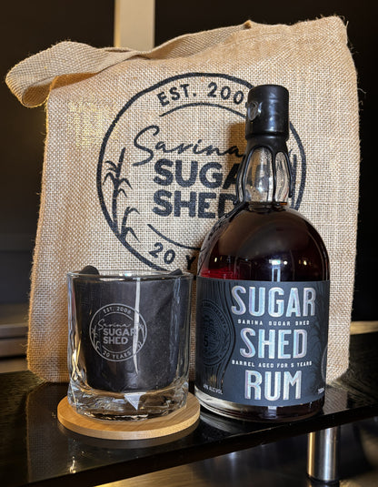 Sugar Shed Rum Limited Edition 20-year Celebration - 5 year Triple cask release gift set
