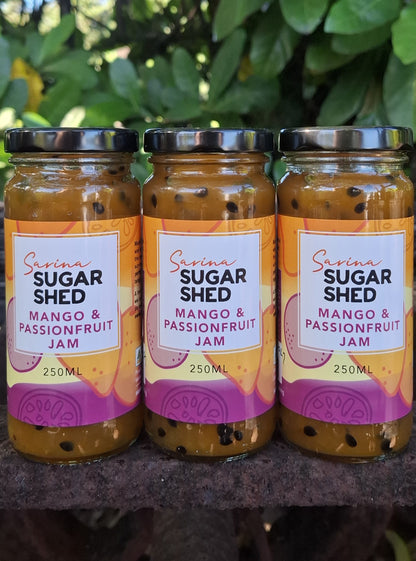Sarina Sugar Shed **Limited Edition** Mango Passionfruit Jam 250gm