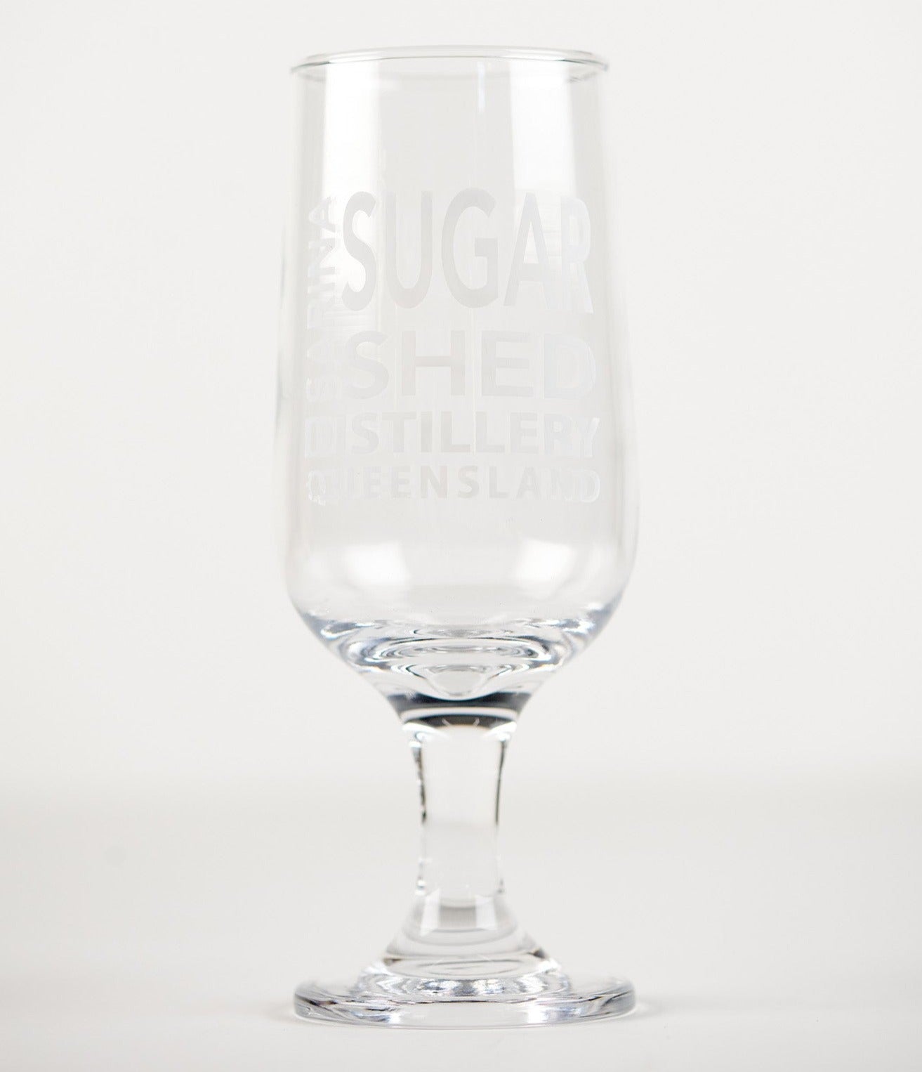 The Sarina Sugar Shed Wine Glass  (Clear Glass)