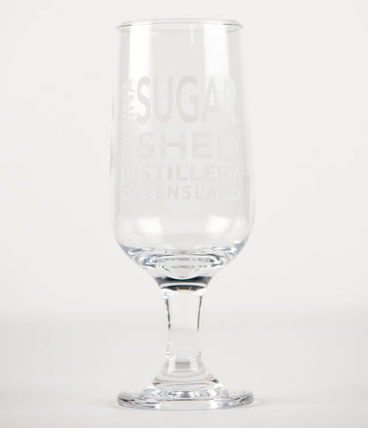 The Sarina Sugar Shed Wine Glass  (Clear Glass)