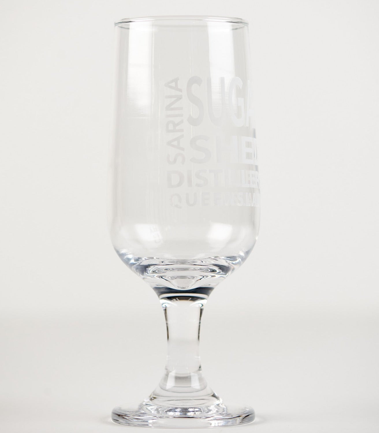 The Sarina Sugar Shed Wine Glass  (Clear Glass)