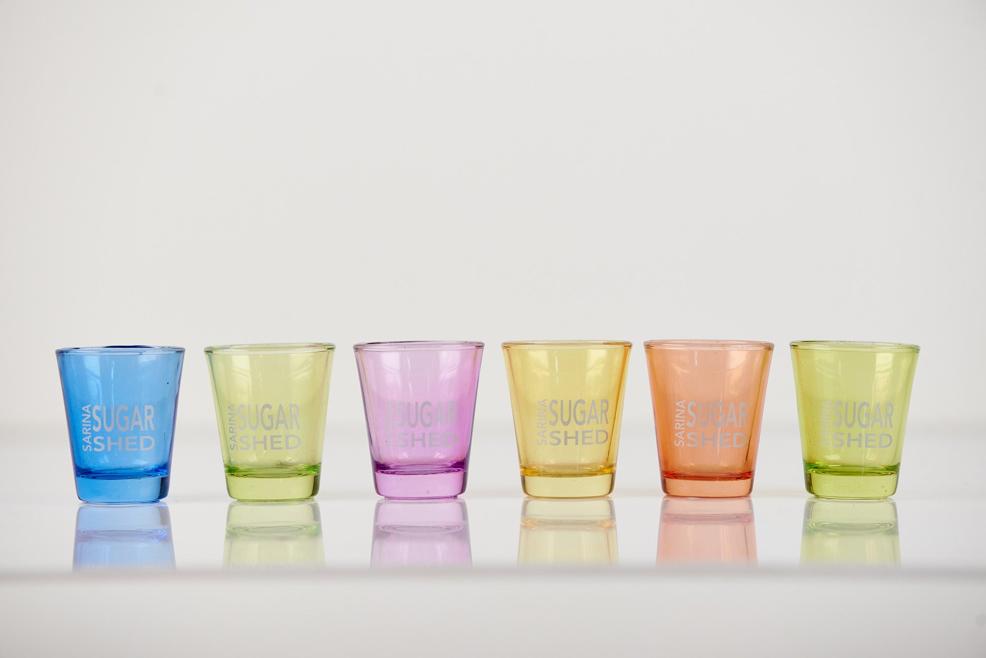 Crystal liquor glasses, 60ml, 6 pieces