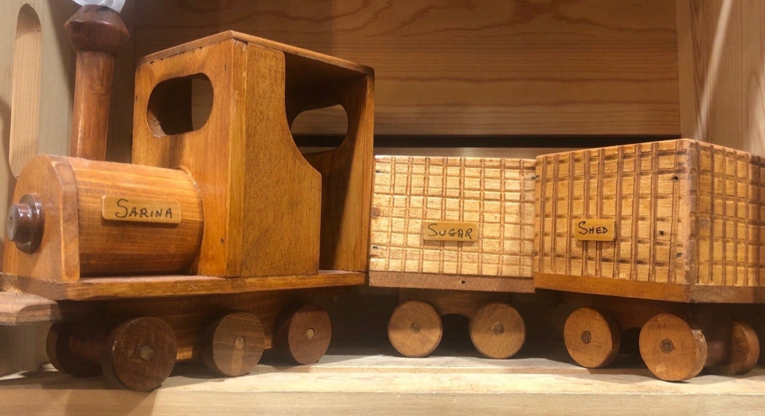 Sarina Sugar Shed Wooden Train