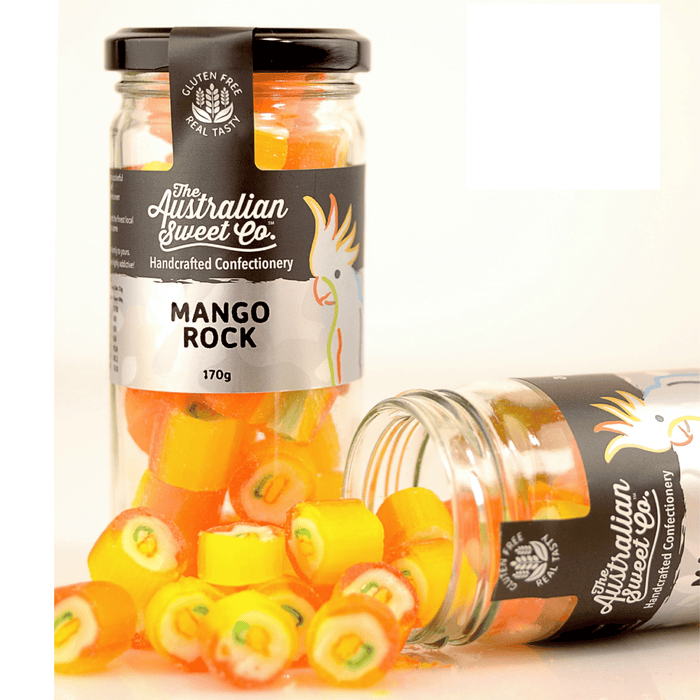 The Australian Sweet Co - Rock Candy 170g Jar
