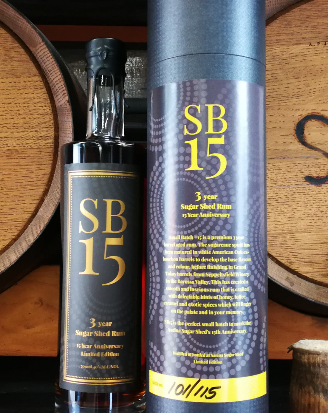 SB15 - Small Batch Sarina Sugar Shed Rum